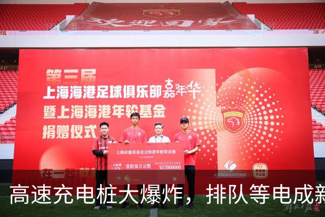 高速充电桩大爆炸，排队等电成新节日传统？